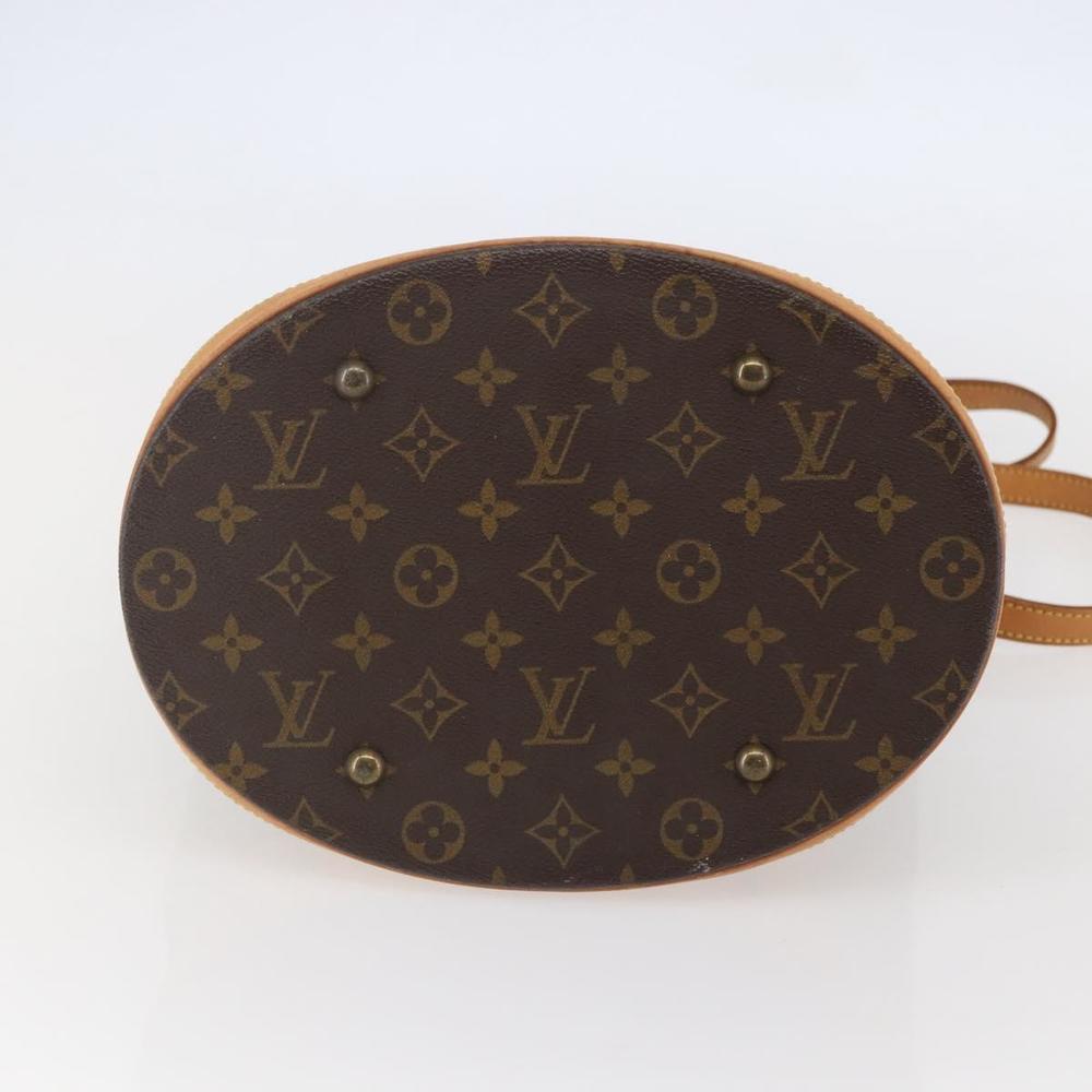 Louis Vuitton Monogram Canvas Brown & Tan Bucket Shoulder Bag - Picture 5 of 16